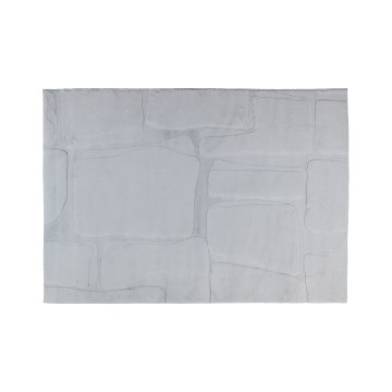 Covor RABBIT 3D, 120 x 170 cm, gri deschis