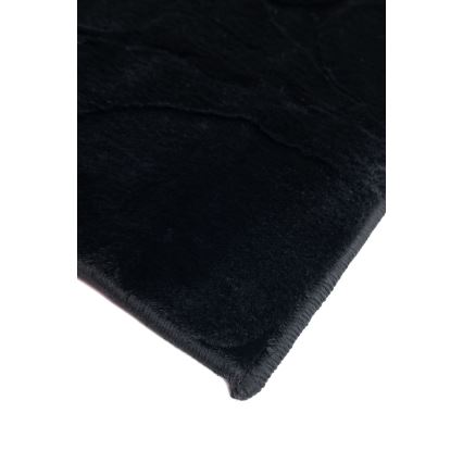 Covor RABBIT 3D, 120 x 170 cm, negru
