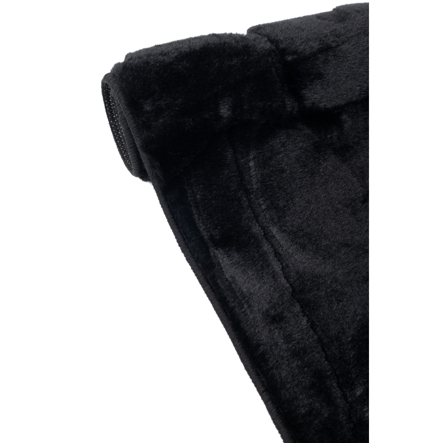 Covor RABBIT 3D, 120 x 170 cm, negru