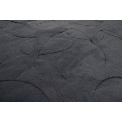 Covor RABBIT 3D, 160 x 230 cm, antracit