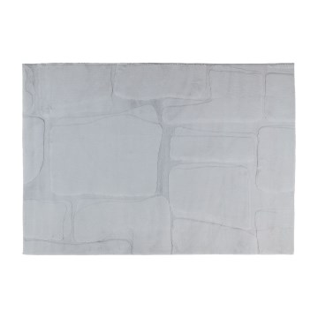 Covor RABBIT 3D, 160 x 230 cm, gri deschis