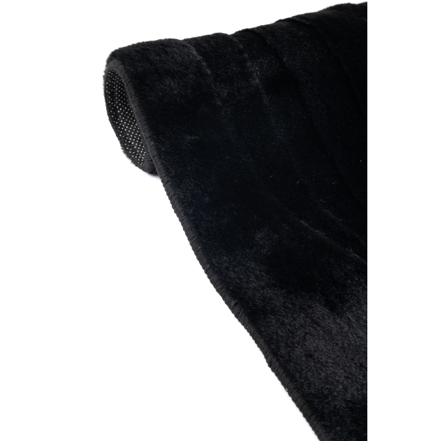 Covor RABBIT 3D 160x230 cm negru