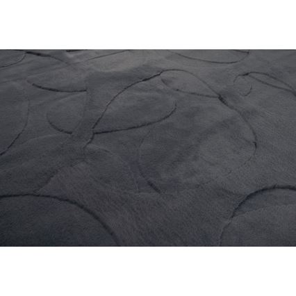 Covor RABBIT 3D, 80 x 150 cm, antracit