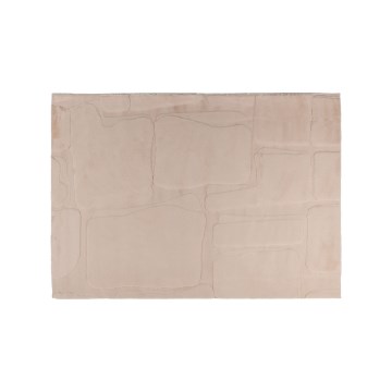 Covor RABBIT 3D, 80 x 150 cm, bej