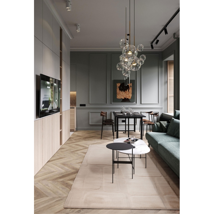 Covor RABBIT 3D, 80 x 150 cm, bej