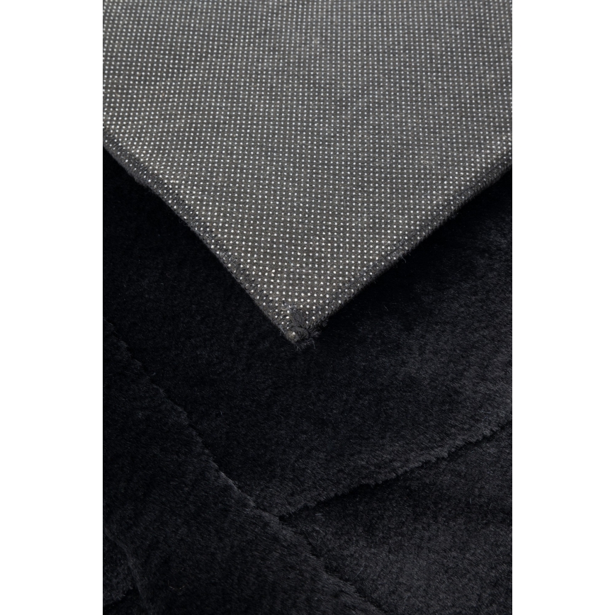 Covor RABBIT 3D 80 x 150 cm, negru