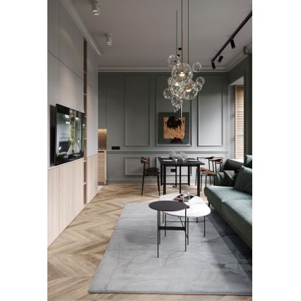 Covor RABBIT 3D 80x150 cm gri deschis