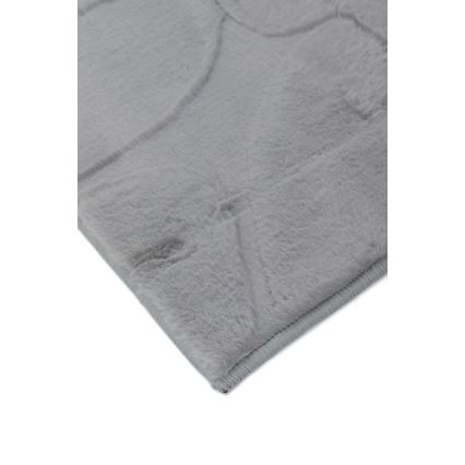 Covor RABBIT 3D 80x150 cm gri deschis