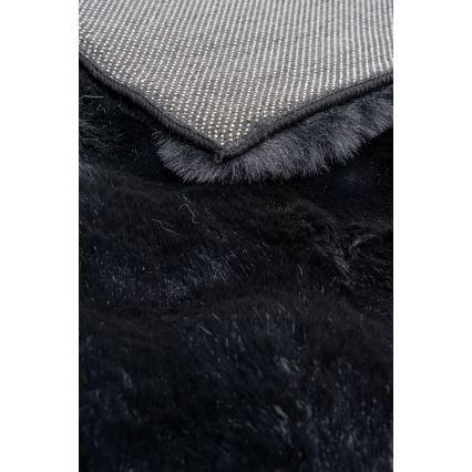 Covor RABBIT BUBBLE 120 x 170 cm, negru