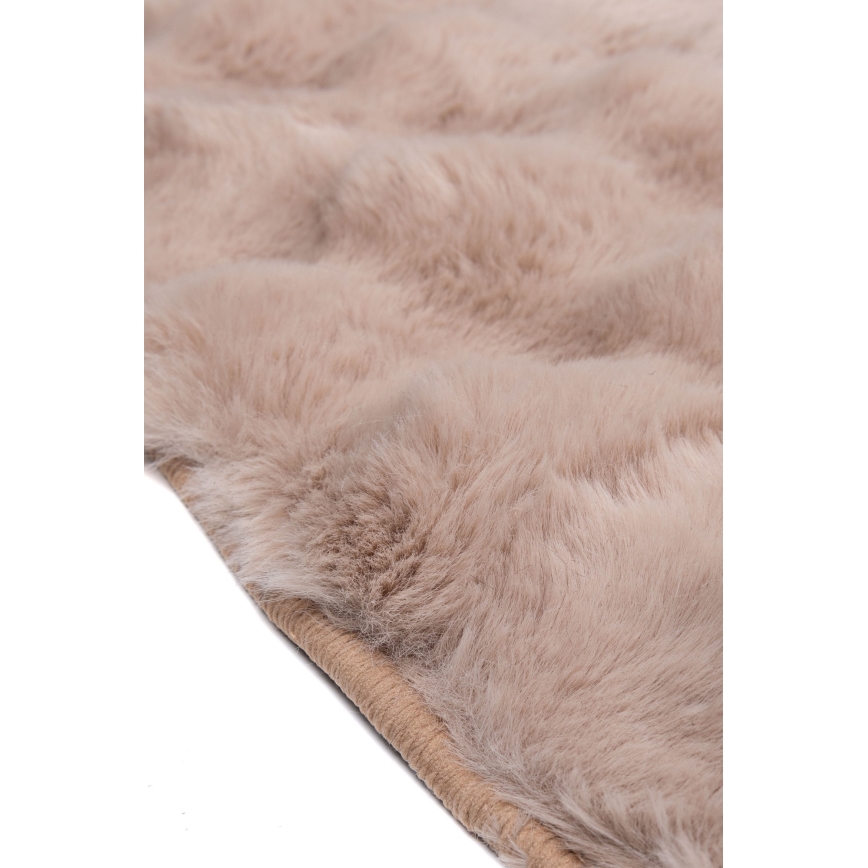 Covor RABBIT BUBBLE, 160 cm, bej