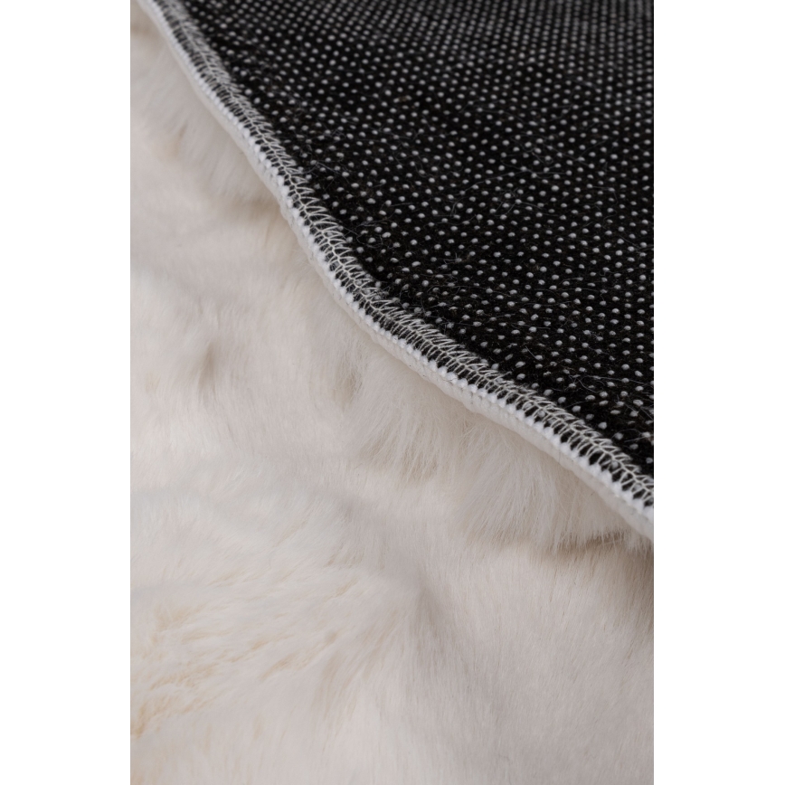 Covor RABBIT BUBBLE, 160 cm, crem