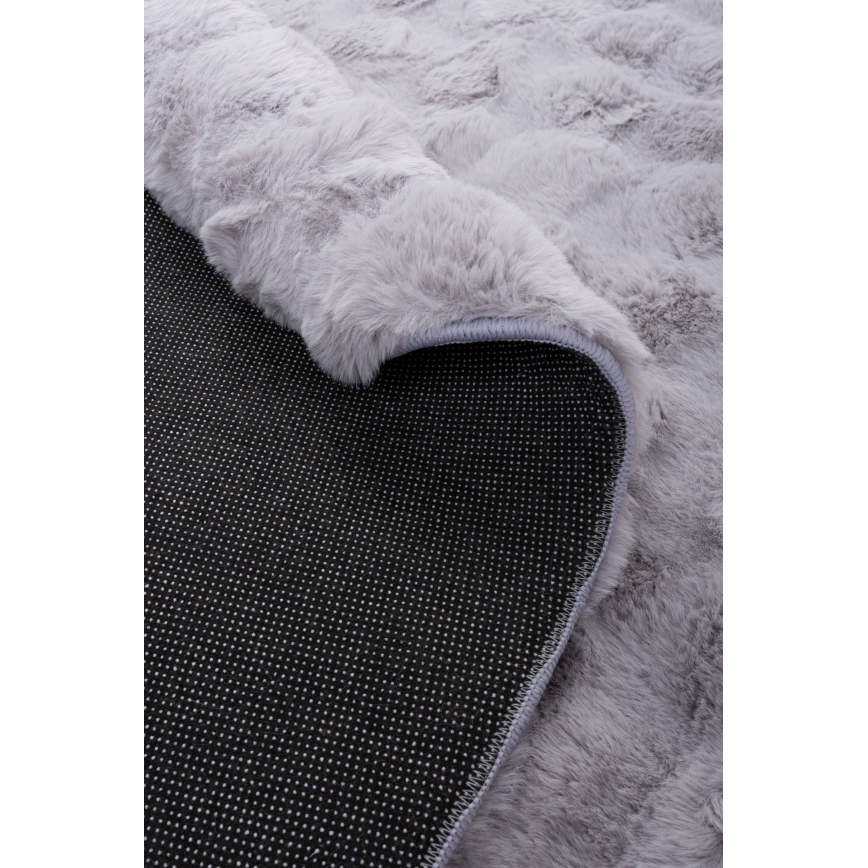 Covor RABBIT BUBBLE 160 cm, gri