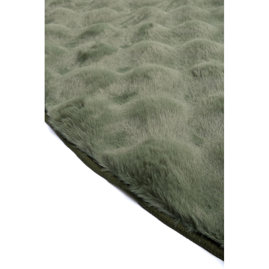 Covor RABBIT BUBBLE, 160 cm, verde