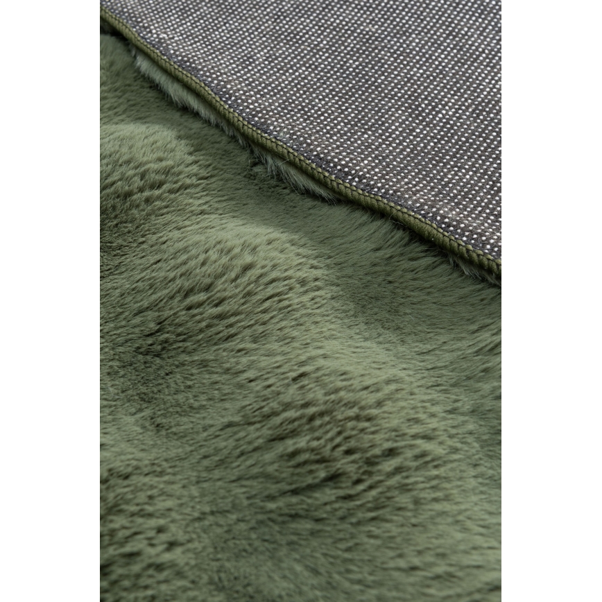 Covor RABBIT BUBBLE, 160 cm, verde
