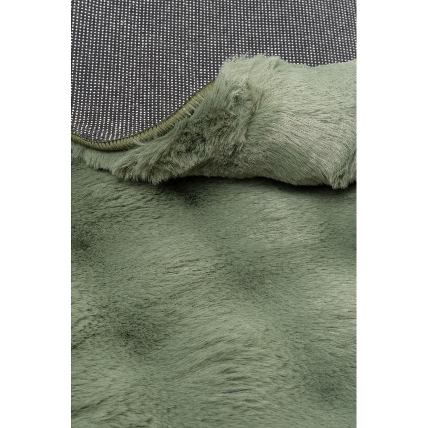 Covor RABBIT BUBBLE, 160 cm, verde