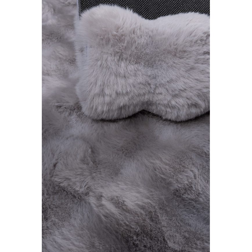 Covor RABBIT BUBBLE, 160 x 230 cm, gri