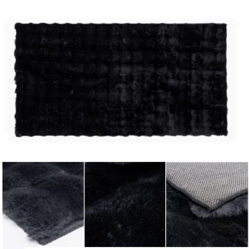 Covor RABBIT BUBBLE 160x230 cm, negru