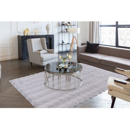 Covor RABBIT BUBBLE 200 x 280 cm, gri