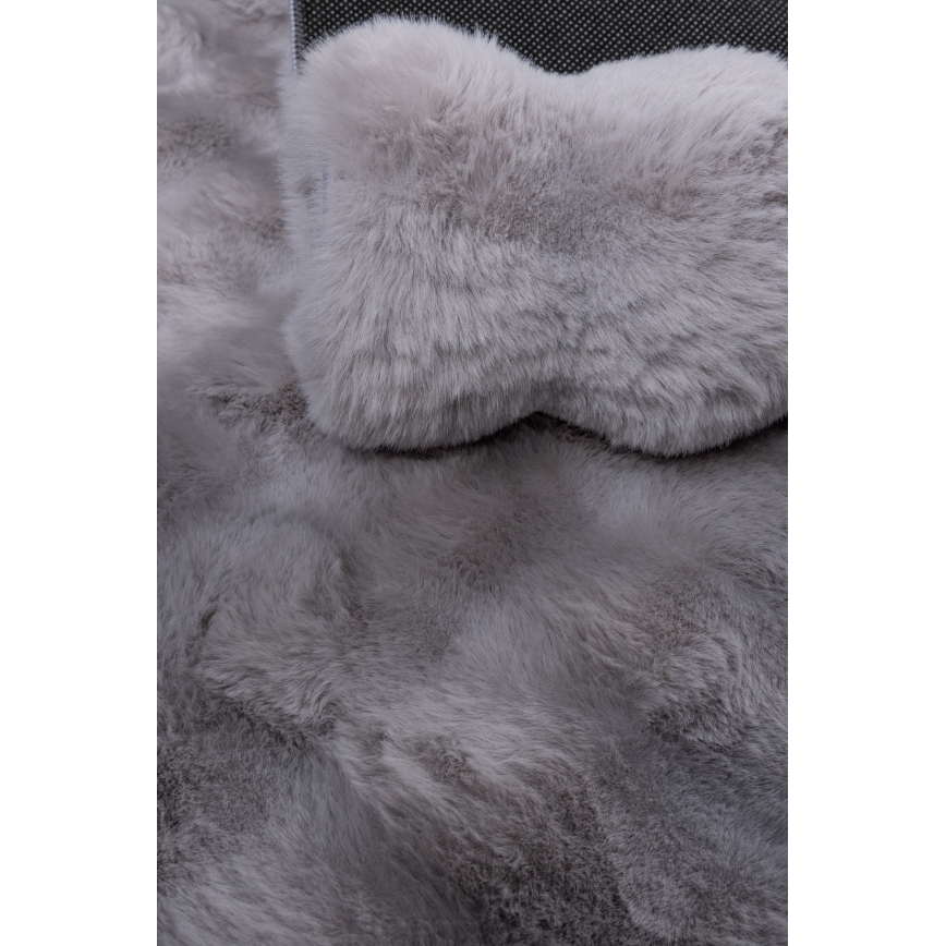 Covor RABBIT BUBBLE 200 x 280 cm, gri