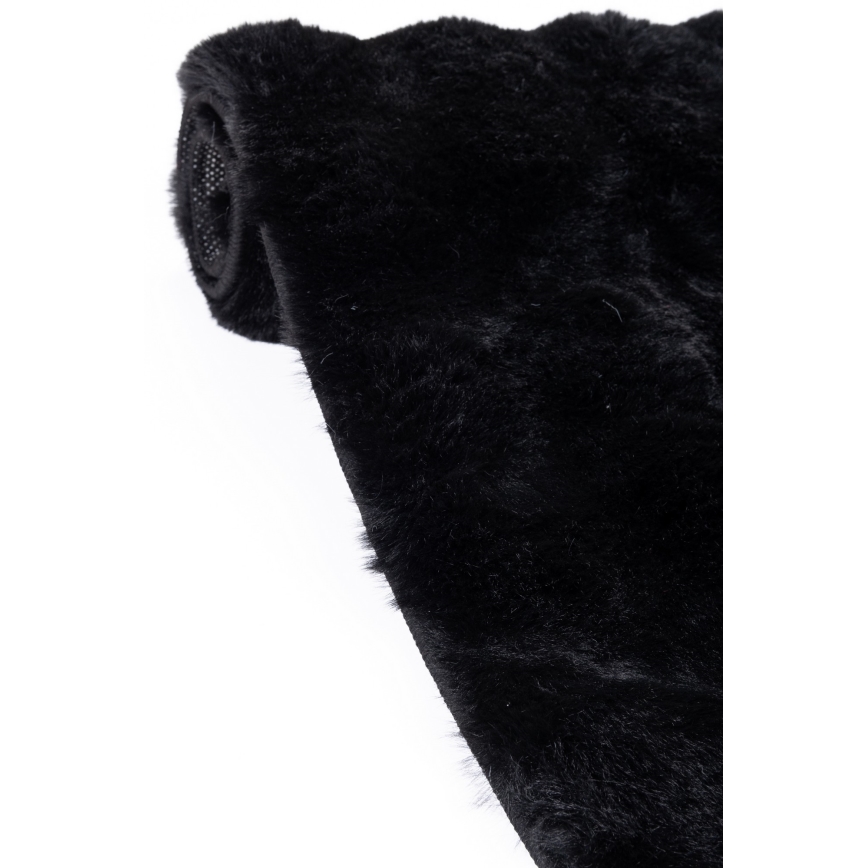 Covor RABBIT BUBBLE 200 x 280 cm, negru