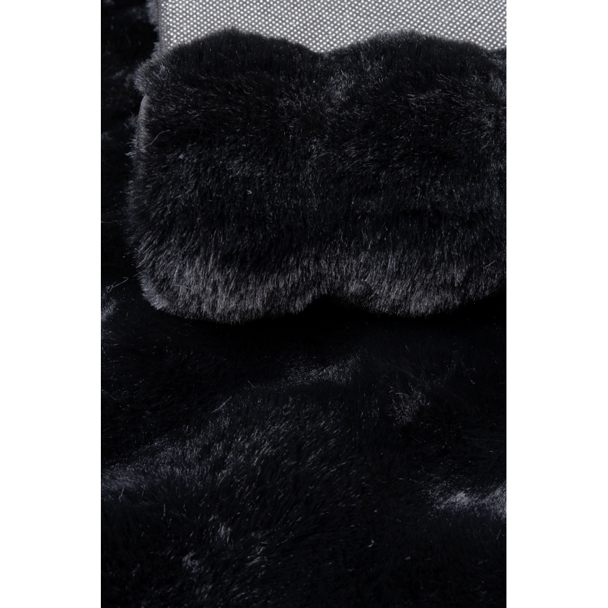 Covor RABBIT BUBBLE 80 x 150 cm, negru