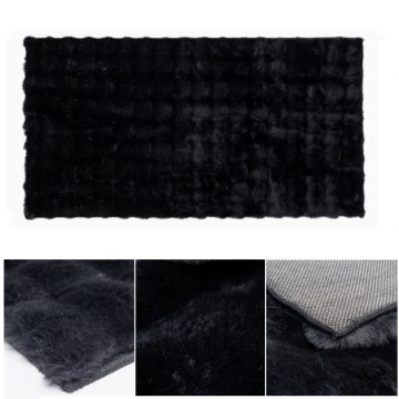 Covor RABBIT BUBBLE 80x150 cm, negru