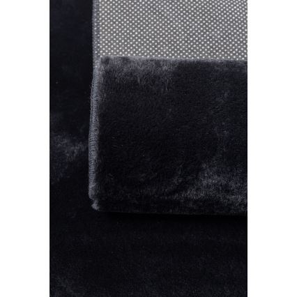 Covor RABBIT-FOX 160 x 230 cm, negru