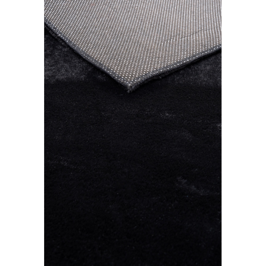 Covor RABBIT-FOX 160 x 230 cm, negru