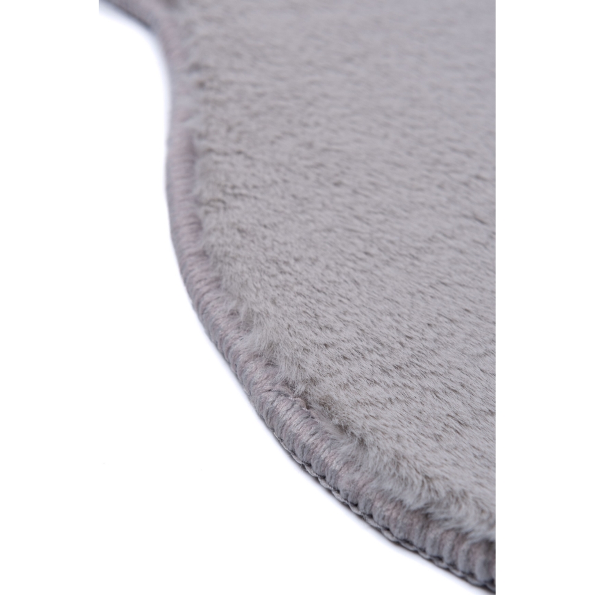 Covor RABBIT-FOX, 60 x 90 cm, gri