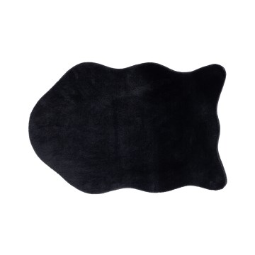 Covor RABBIT-FOX 60x90 cm, negru