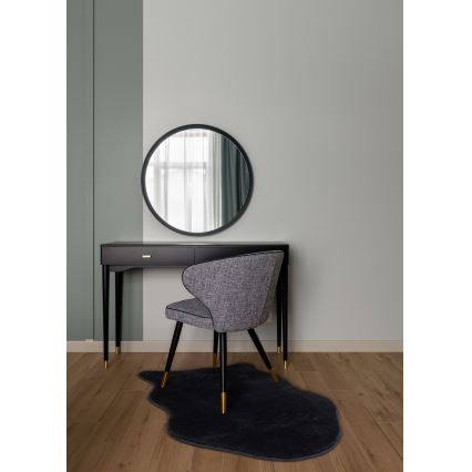 Covor RABBIT-FOX 60x90 cm, negru