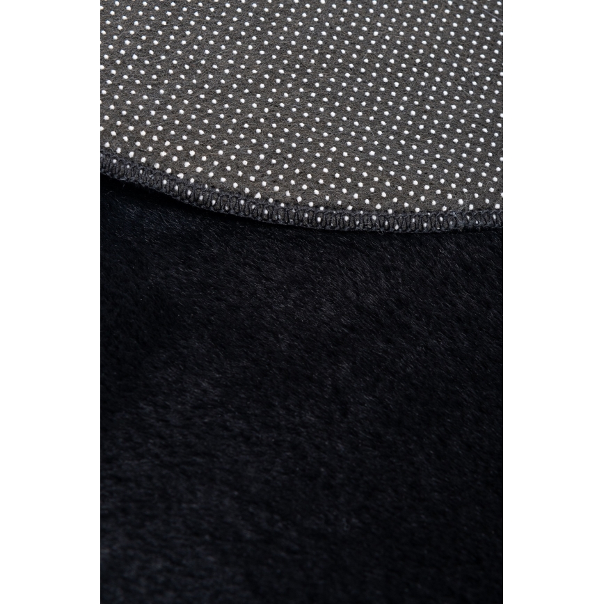 Covor RABBIT-FOX 60x90 cm, negru