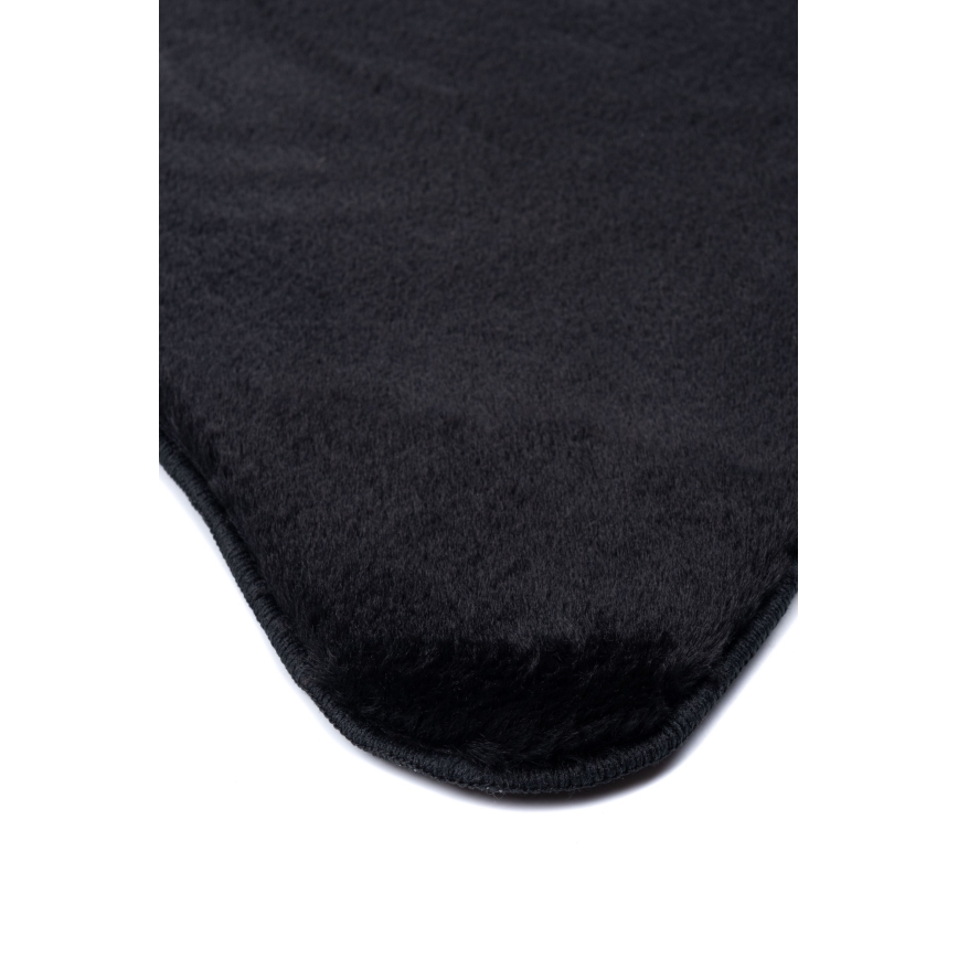 Covor RABBIT-FOX 60x90 cm, negru