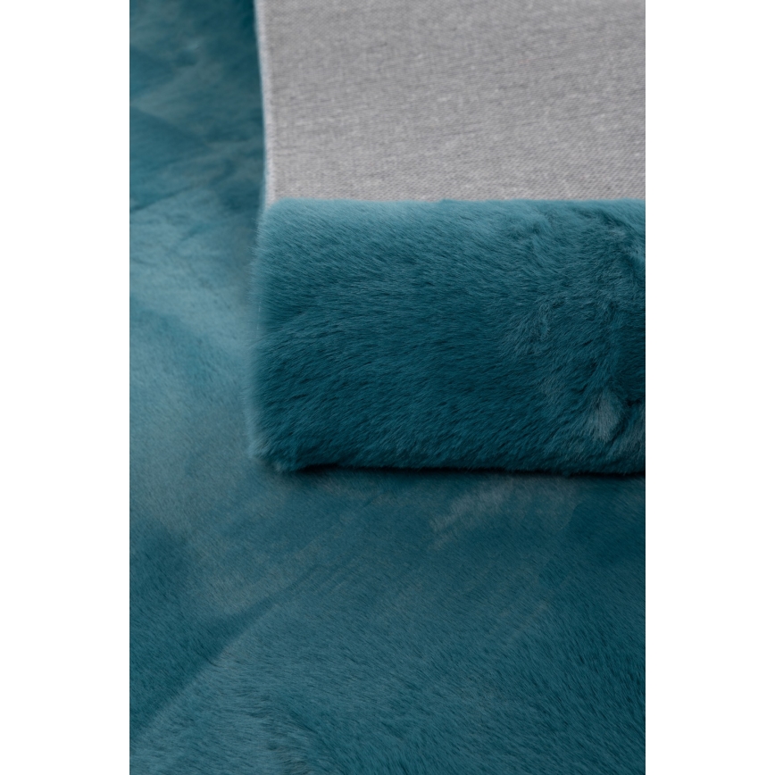 Covor RABBIT-ROSA NEW 80x150 cm 2000g/m2 turcoaz
