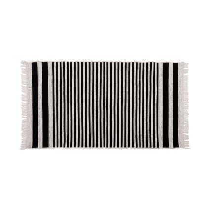 Covor reversibil KILIM GOLD 60 x 120 cm, negru/alb