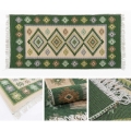 Covor reversibil oriental KILIM 80x150 cm verde/bej