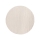 Covor rotund natural FIR WOOL, 160 cm, 2600 g/m², crem