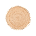 Covor rotund natural JUTA, 100 cm, bej