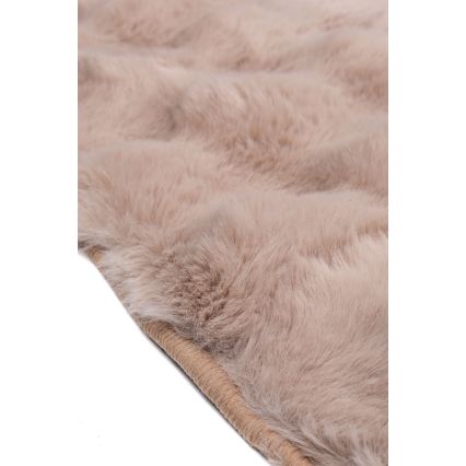 Covor rotund RABBIT BUBBLE 160 cm bej