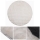 Covor rotund RABBIT BUBBLE, diametru 160 cm, crem