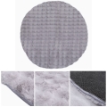 Covor rotund RABBIT BUBBLE, diametru 160 cm, gri
