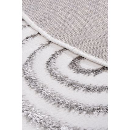 Covor SALAMANCA 100 cm gri/alb