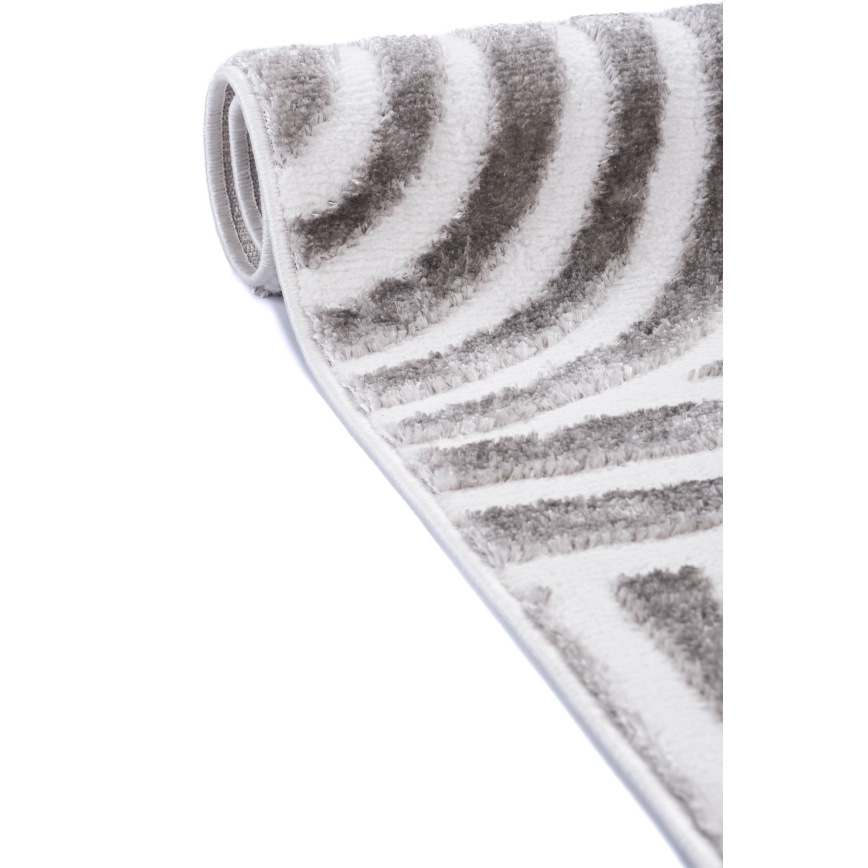 Covor SALAMANCA 120 x 170 cm, gri/alb