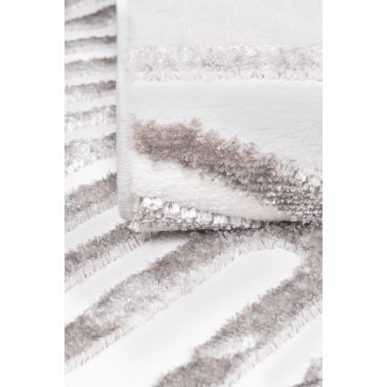 Covor SALAMANCA 200x280 cm gri/alb