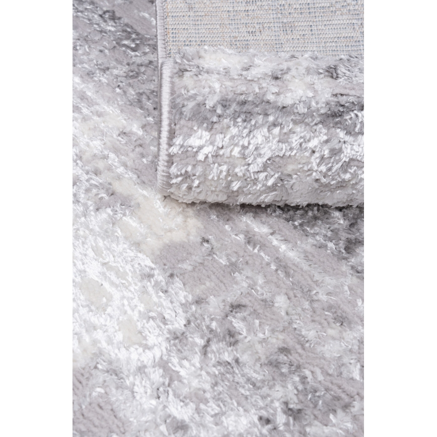 Covor SALAMANCA 67 x 120 cm, gri/alb