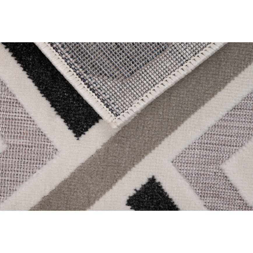 Covor SHIFT 160 x 220 cm gri/albastru