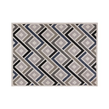 Covor SHIFT 160x220 cm gri/albastru/bej