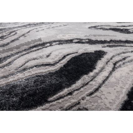 Covor STONE 80 x 140 cm gri/antracit