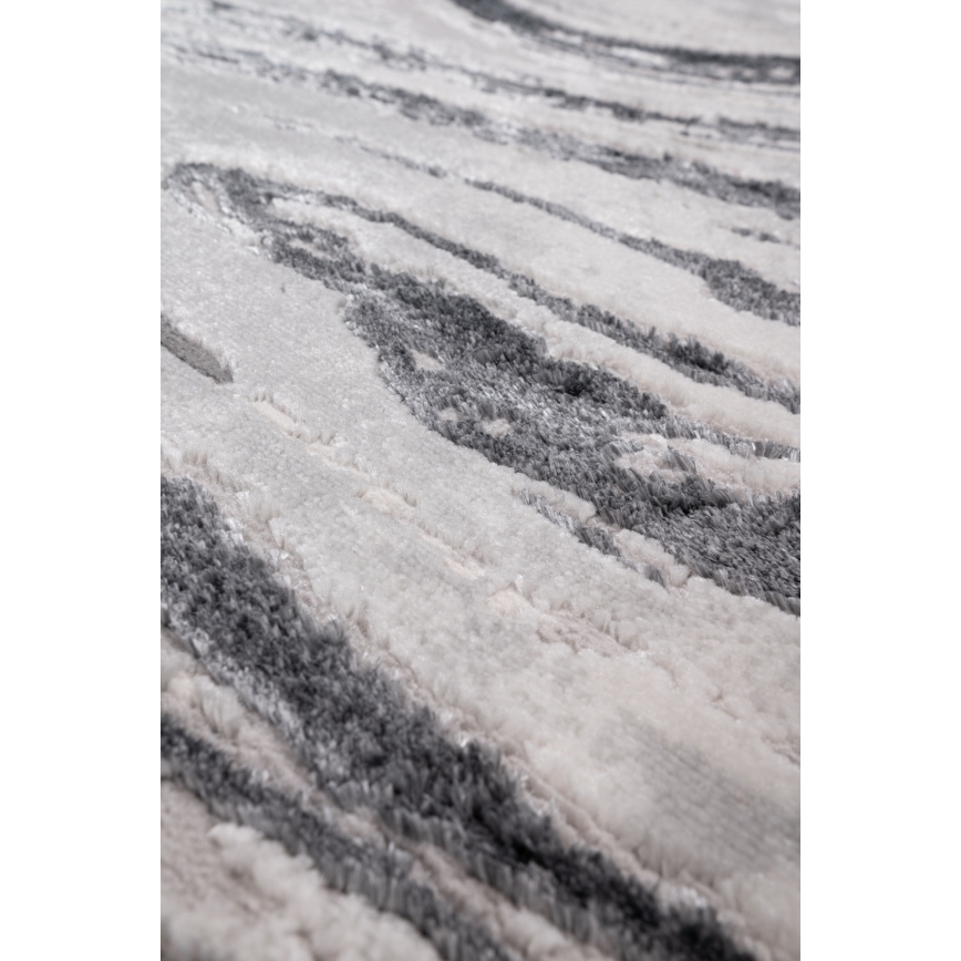 Covor STONE 80 x 140 cm gri/antracit