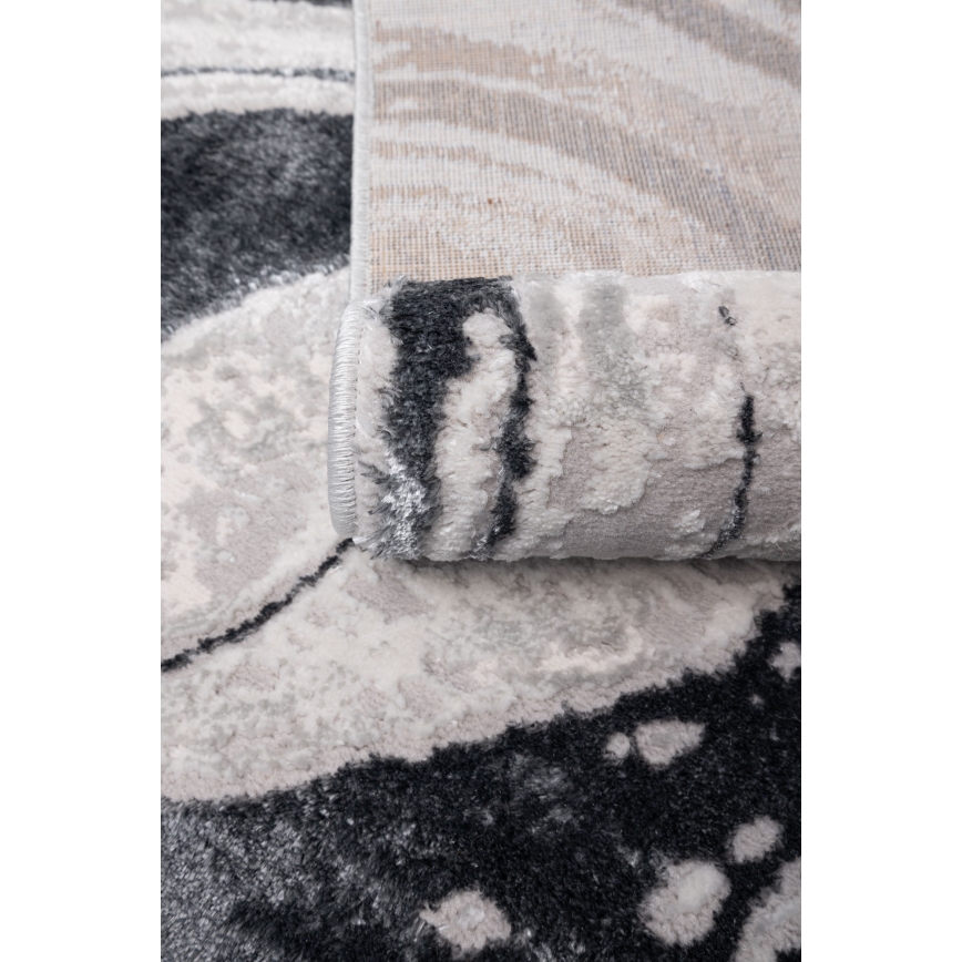 Covor STONE 80 x 140 cm gri/antracit